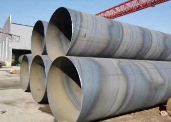 SSAW Steel Pipe with 219.1mm-2540mm Outer Diameter and 3PE Coating for Oil Gas Water Transport in 6M/12M Lengths