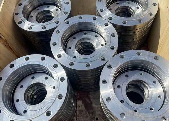 فلنج های جوش فولادی جعل شده با اتصال اسلیپ برای پروژه های خط لوله