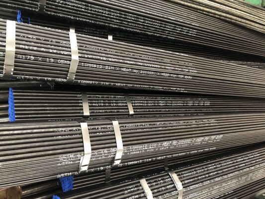 لوله فولادی ضد خوردگی مبادله گرما با ضخامت دیواره 0.7MM ~ 30MM و طول سفارشی