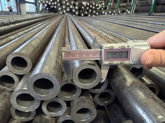 لوله فولادی ضد خوردگی مبادله گرما با ضخامت دیواره 0.7MM ~ 30MM و طول سفارشی