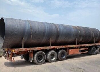 5mm-25.4mm ضخامت دیوار SSAW لوله فولادی درجه X42-X60 با خدمات پردازش Decoiling برای حمل و نقل مایعات