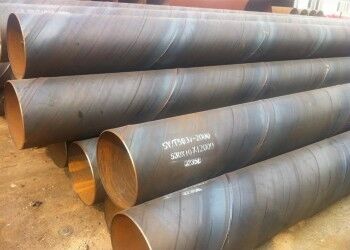 لوله فولادی استاندارد GB SSAW با ضخامت دیوار 5mm تا 25.4mm و قطر بیرونی 219.1mm تا 2540mm برای ساخت و ساز و تولید