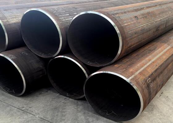 لوله فولادی LSAW API 5L X42 X52 با قطر 355.6 میلی‌متر تا 2320 میلی‌متر و ضخامت دیواره 5 میلی‌متر تا 50 میلی‌متر برای کاربردهای صنعتی